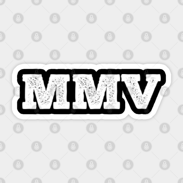 2005 Roman Numerals 2005 Roman Numerals Sticker TeePublic